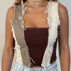 Jaded London denim top
